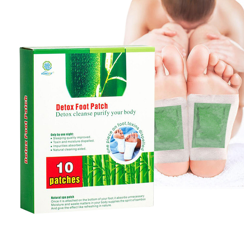 OEM Factory Detox Slimming Bamboo Foot Patch hot selling foot detox pads relax feet patch