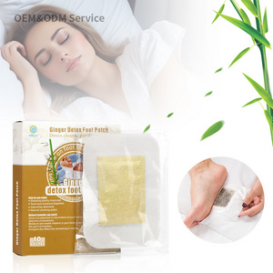 low price ginger detox foot patch OEM ODM foot detox slimming patch Free sample extreme detox foot patch