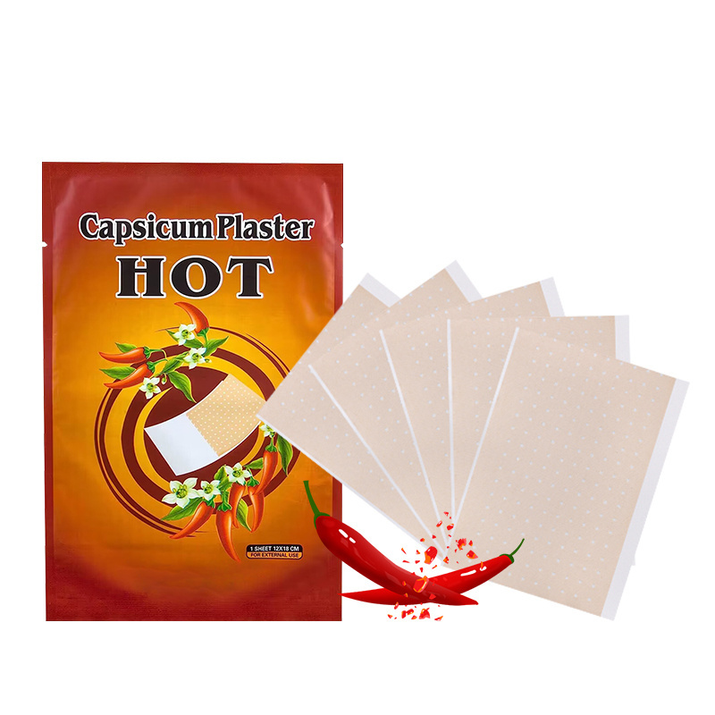 OEM Service Herbal Plaster Muscle Pain Relief Patch CE Approved  Capsicum Plaster quick effect capsicum plaster for rheumatism