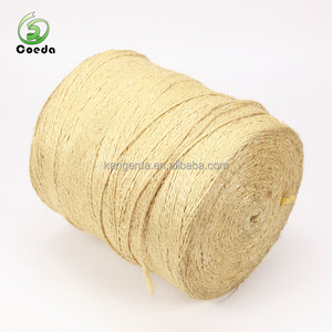 Natural Color 100% Sisal Fibre Braided Twisted Thick Hemp Rope