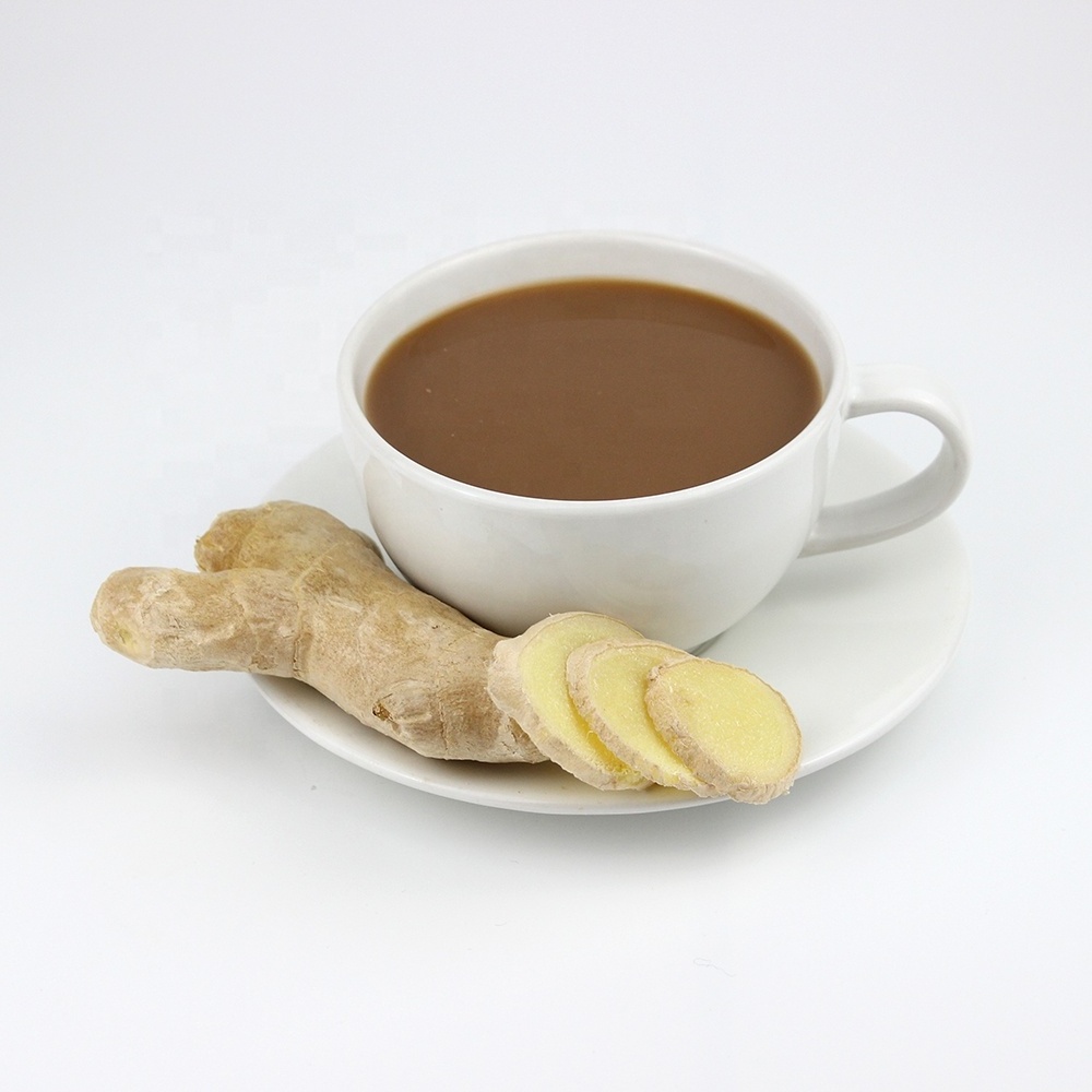 Hot Selling instant healthy organic Herbal Blend Tea bulk Instant Ginger Milk Tea Ginger Drink Ginger latte