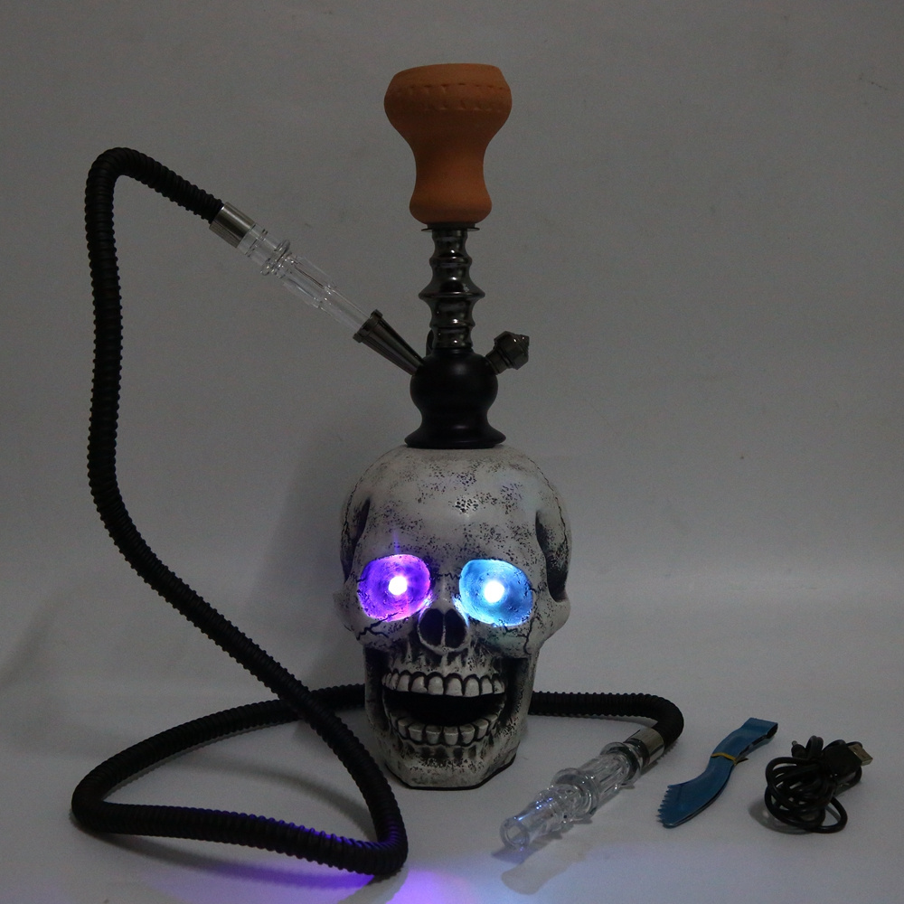 2021 Factory direct sale gray hookah nice hookah led various hookah bar