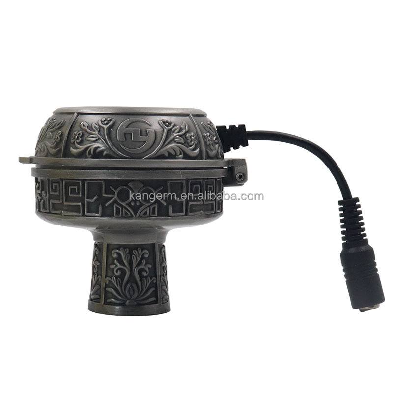 New style hookah accessories Electric shisha smokepan Shisha-hookah head e shisha bowl made by kangerm