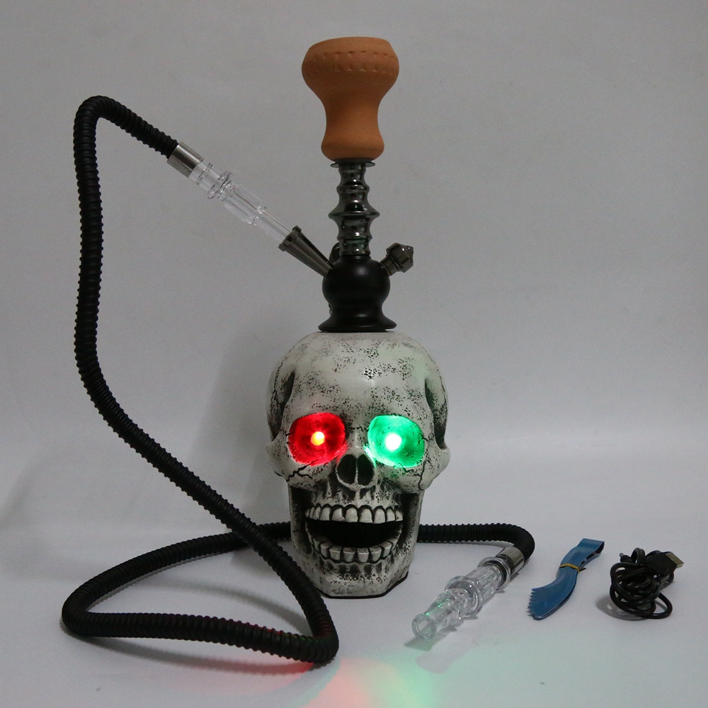 2021 Factory direct sale gray hookah nice hookah led various hookah bar