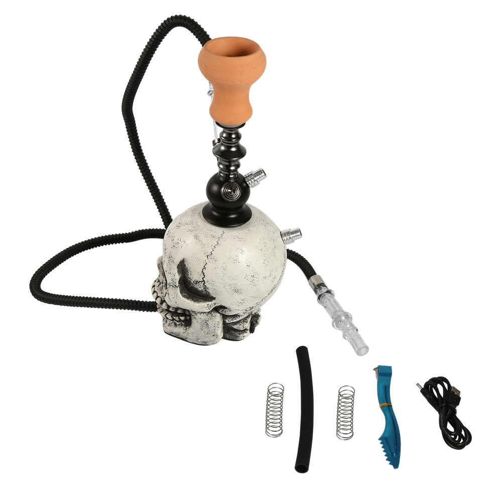 2021 Factory direct sale gray hookah nice hookah led various hookah bar