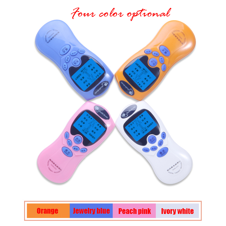 Factory Direct Sale TENS Machine Digital Therapy Full Body Massager 8 Modes Pain Relief TENS EMS Machine OEM Relieve Pain CN;GUA