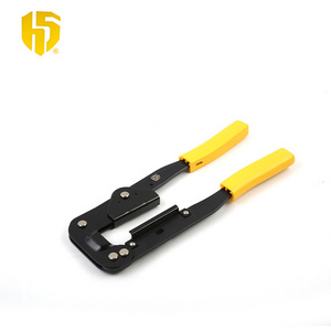 Hand crimping tools Computer wire crimping plier use for IDC connector ,Hub flat cable crimping tool