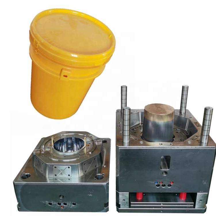 8L 9L 15L plastic pail injection mould & paint bucket mold