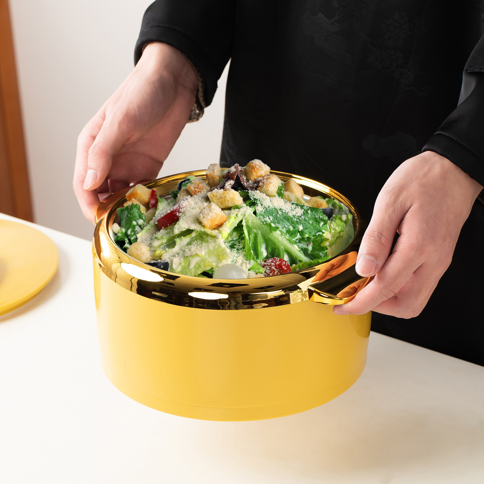 Wholesale Luxury 3 Pcs/Set Home Use Insulated Stainless Steel Hot Pot Food Warmers Casserole Container