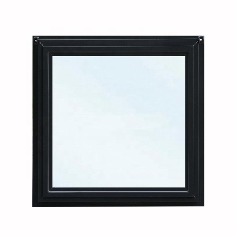 Skylight with electric window opener and curtain hardware double glazing tempered glass automatic opening sunroom roof skylight