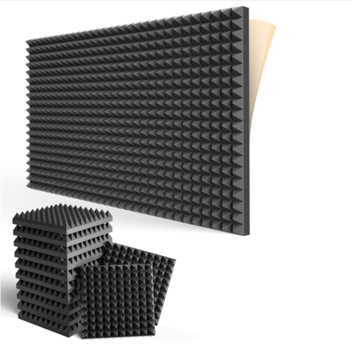 Acoustic Foam Sound Panels wedges,Soundproof Sound Insulation Absorbing for Home and Office