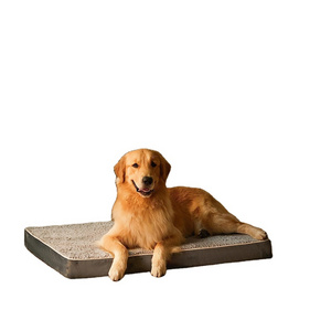 Big Orthopedic Dog Bed with Removable Washable Cover Egg Crate Foam Pet Bed