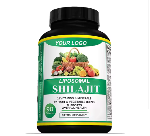 Wholesale Himalayan liposomal Shilajit Resin Capsule  Pure Natural liposomal Shilajit liposomal Capsules