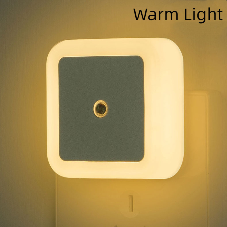 LED Night Light Smart Sensor Plug in Wall Night Lamp Indoor Bathroom Home Kitchen Hallway Staireway Bedroom