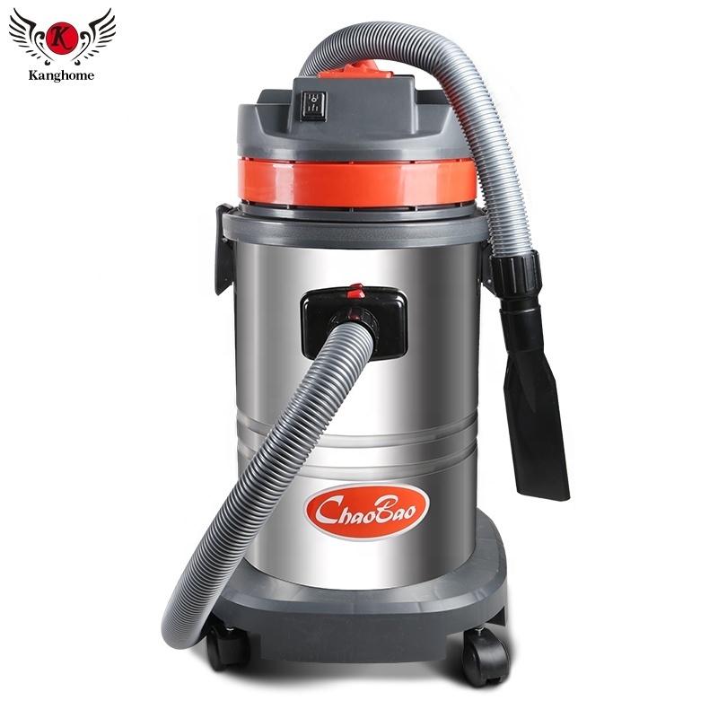 Factory 1000W 30L Stainless Steel Canister Car Vehicle  Floor Wet and Dry Vacuum Cleaner