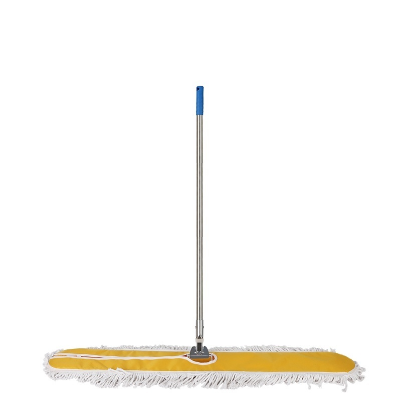 40cm Industrial Household Indoor Floor Cleaning Mop Magic Cotton Dust Mop Flat Mop for Hotel/Hospital Easing Cleaning