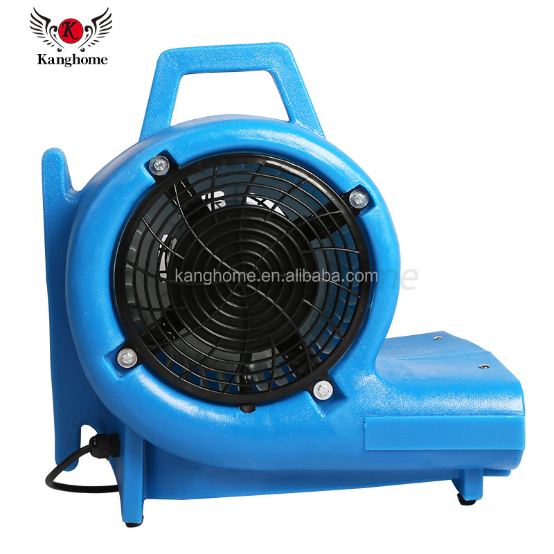 Hot selling 220v 850w 3 speed floor air blower with pull rod and wheels