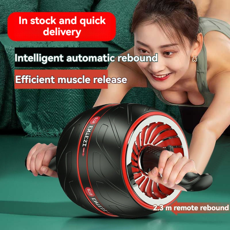 China gym machines commercial abs roller wheel abdominal fitness exercise equipment core workout training