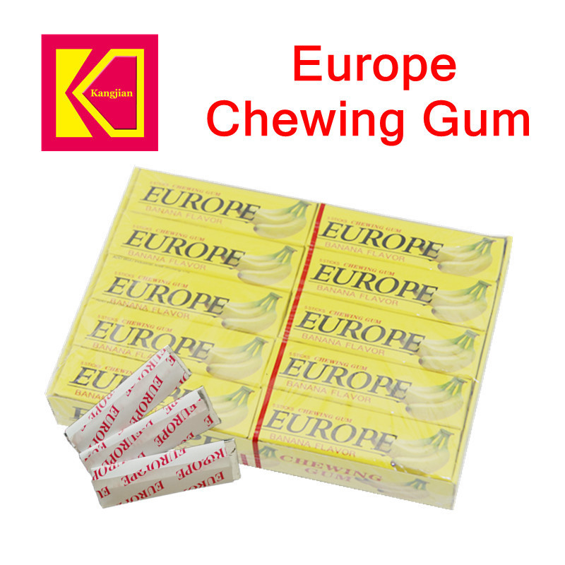 5 sticks Europe Chewing Gum