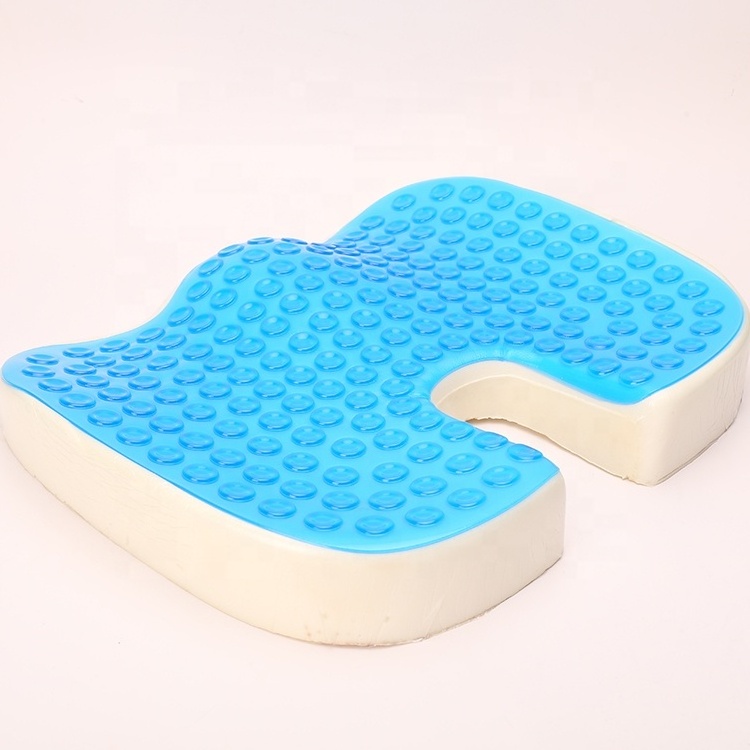 Memory Foam Anti Hemorrhoid Cooling Wheelchair Seat Cushion Gel Cushion  Foam chair Seating Cushions Gel