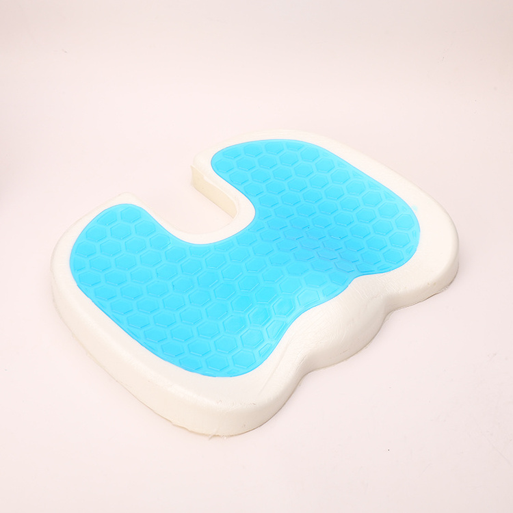 Memory Foam Anti Hemorrhoid Cooling Wheelchair Seat Cushion Gel Cushion  Foam chair Seating Cushions Gel