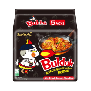 Hot Buldok South Korea Ramen Wholesale Price Hot Chicken Flavor Popular Halal Instant Noodles Hot Instant Noodles