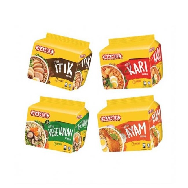 Malaysia Wholesale Instant Noodle Curry Vegetarian Chicken Duck Flavors Perfect Delicious Breakfast All Day Meal