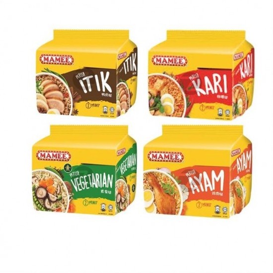 Malaysia Wholesale Instant Noodle Curry Vegetarian Chicken Duck Flavors Perfect Delicious Breakfast All Day Meal