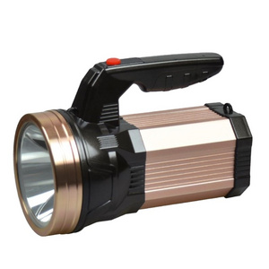 Portable Powerful High Lumen Flashlight Blinker Function Spotlight Built In Battery Powered LED Work Lights