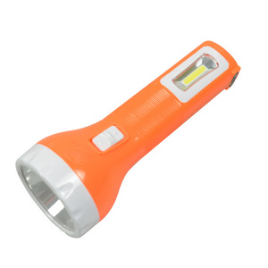 Wholesale Popular Design Household Daily Use Dual Brightness Adjustment Flashlight Rechargeable LED COB Flashlight