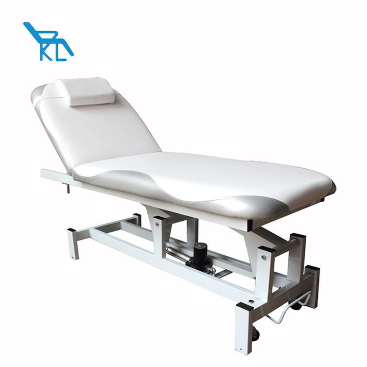 Kangli good quality portable electric massage table for sale master massage equipment adjustable massage table with two motors