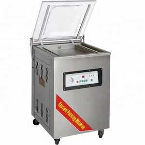 Dz500 Automatic Packing Machines Gas Aeration Single Chamber Food Plastic Vacuum Sealer wrapping Machine