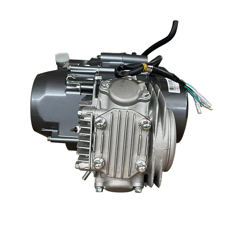 lifan engine assembly Lifan 125cc engine   half automatic electric start motor with aluminum cylinder