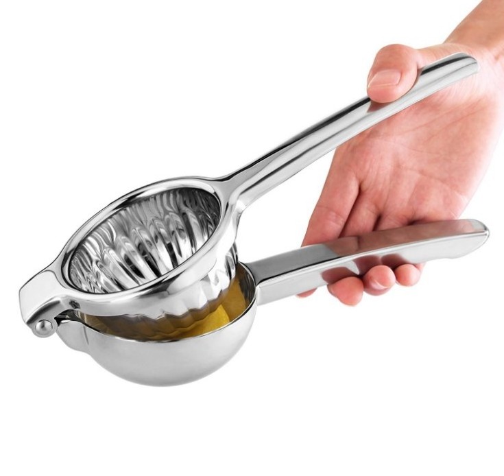 High Quality Fruit Tools Stainless Steel 304 Manual durableFruit Press Juicer Lemon Squeezer