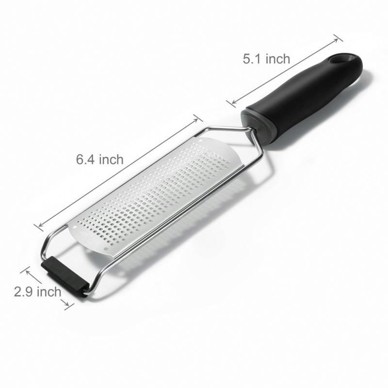 Stainless Steel Cheese Grater for Chocolate, Coconut, Citrus, Potato, Ginger and Fine Grate Spices