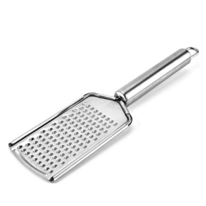 Multifunctional Stainless Steel  Kitchen Garlic Vegetable Ginger Grater Flat Cheese Grater