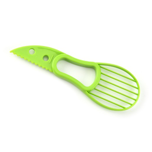 Kitchen Accessories Multi-functional Plastic Avocado Peeler 3 in 1 Avocado Slicer For Vegetable Fruit Tools