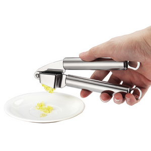 Hot Sale Stainless Steel Ginger Smasher Garlic Press Crusher and Mincer  Garlic Press