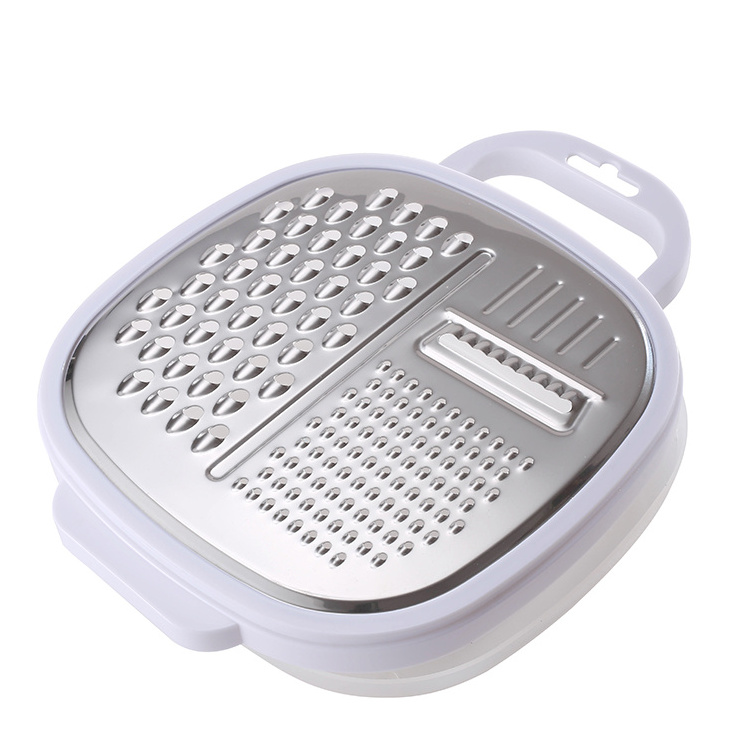 Creative Kitchen Gadget Fruit Vegetable Grater With Container Multifunction Grater