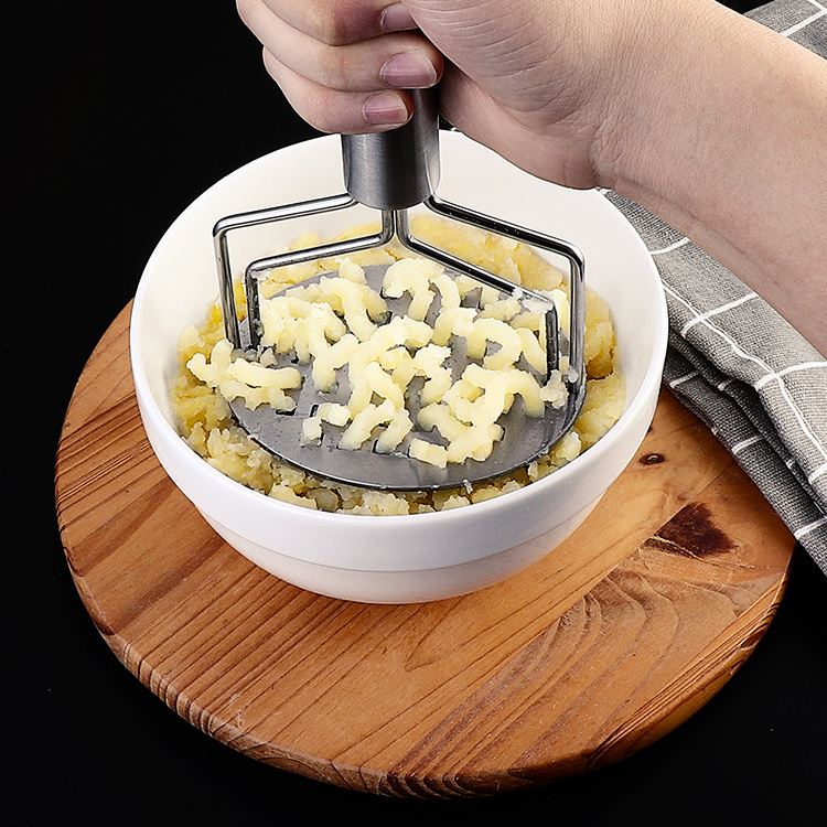 Kitchen Potato Masher Heavy Duty Potato Stainless Steel Potato Press