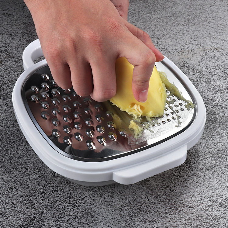 Creative Kitchen Gadget Fruit Vegetable Grater With Container Multifunction Grater