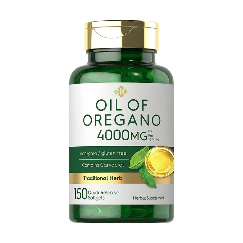 OEM/ODM/ Private Label Vegetarian All Natural Organic Oregano Oil Capsules Gluten-free Oregano Oil softgel capsules