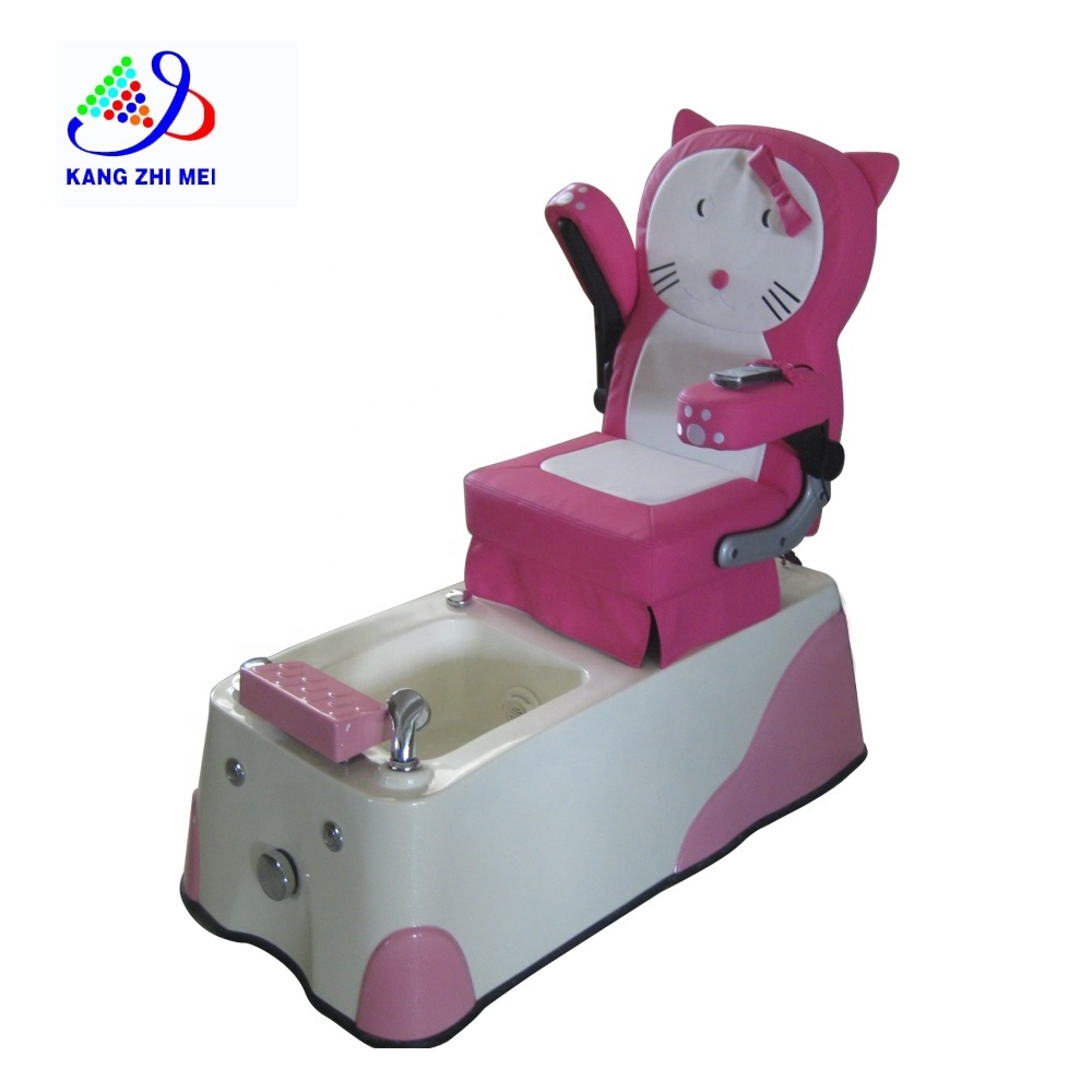 Wholesale Cheap Price Beauty Nail Salon Furniture Electric Pipeless Whirlpool Spa Kids Pedicure Chair