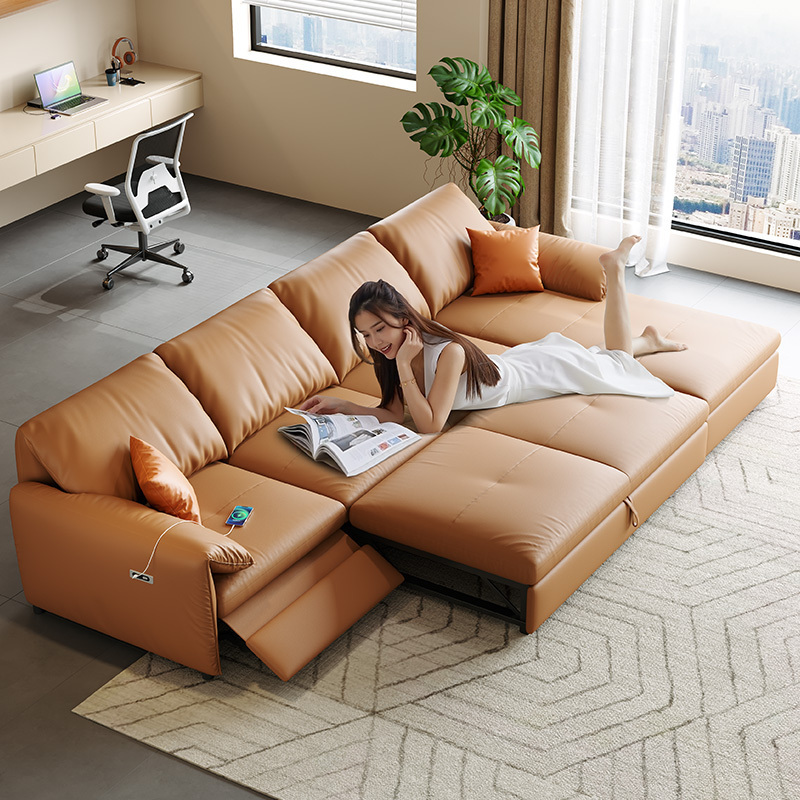 Sofa bed foldable dual-purpose living room VIP multi-function can be accommodated small apartment does not occupy the bed