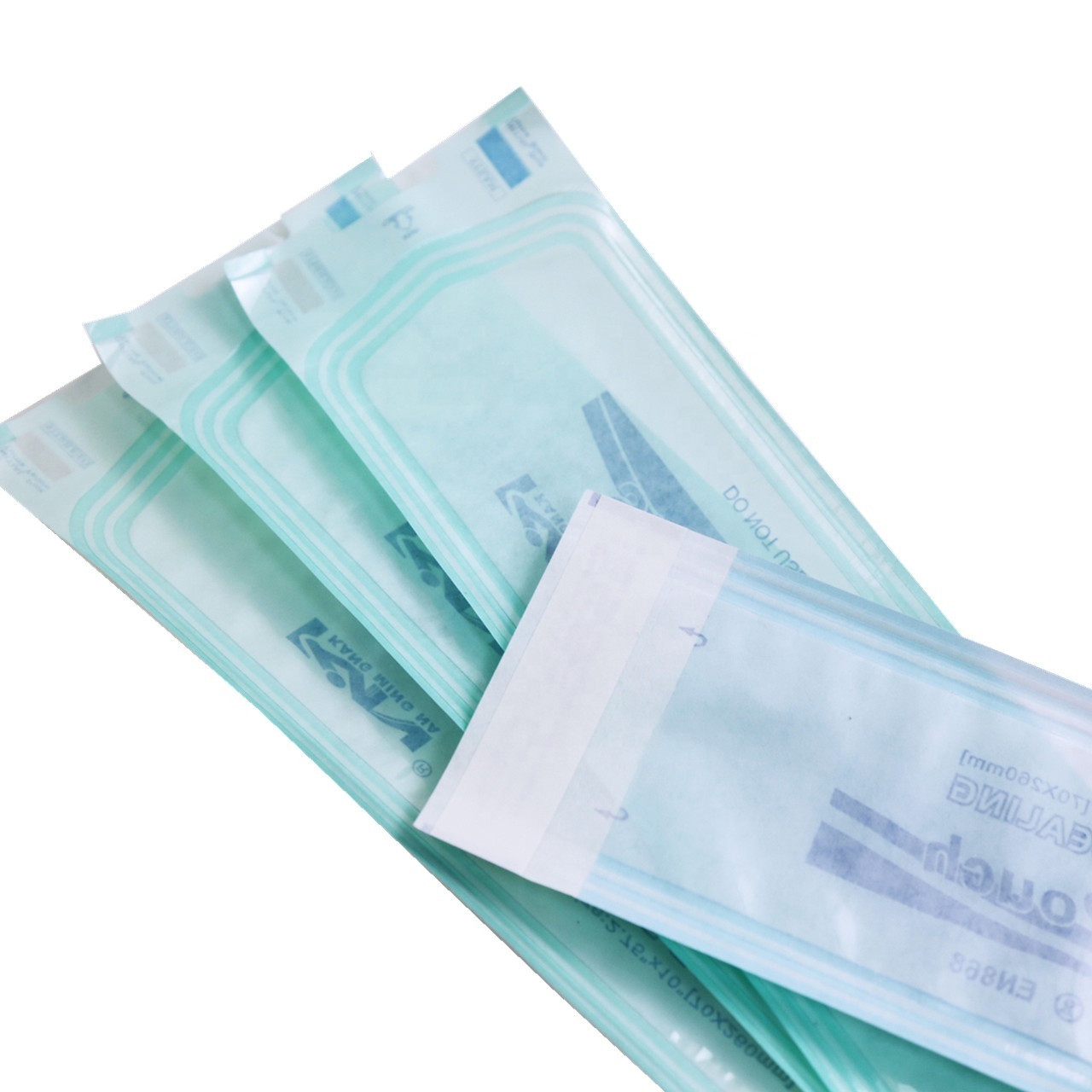 Medical Consumables disposable self seal sterilization pouch for dental packing