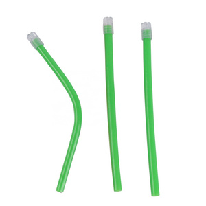 High quality disposable PVC material suction aspirator tips dental saliva ejector