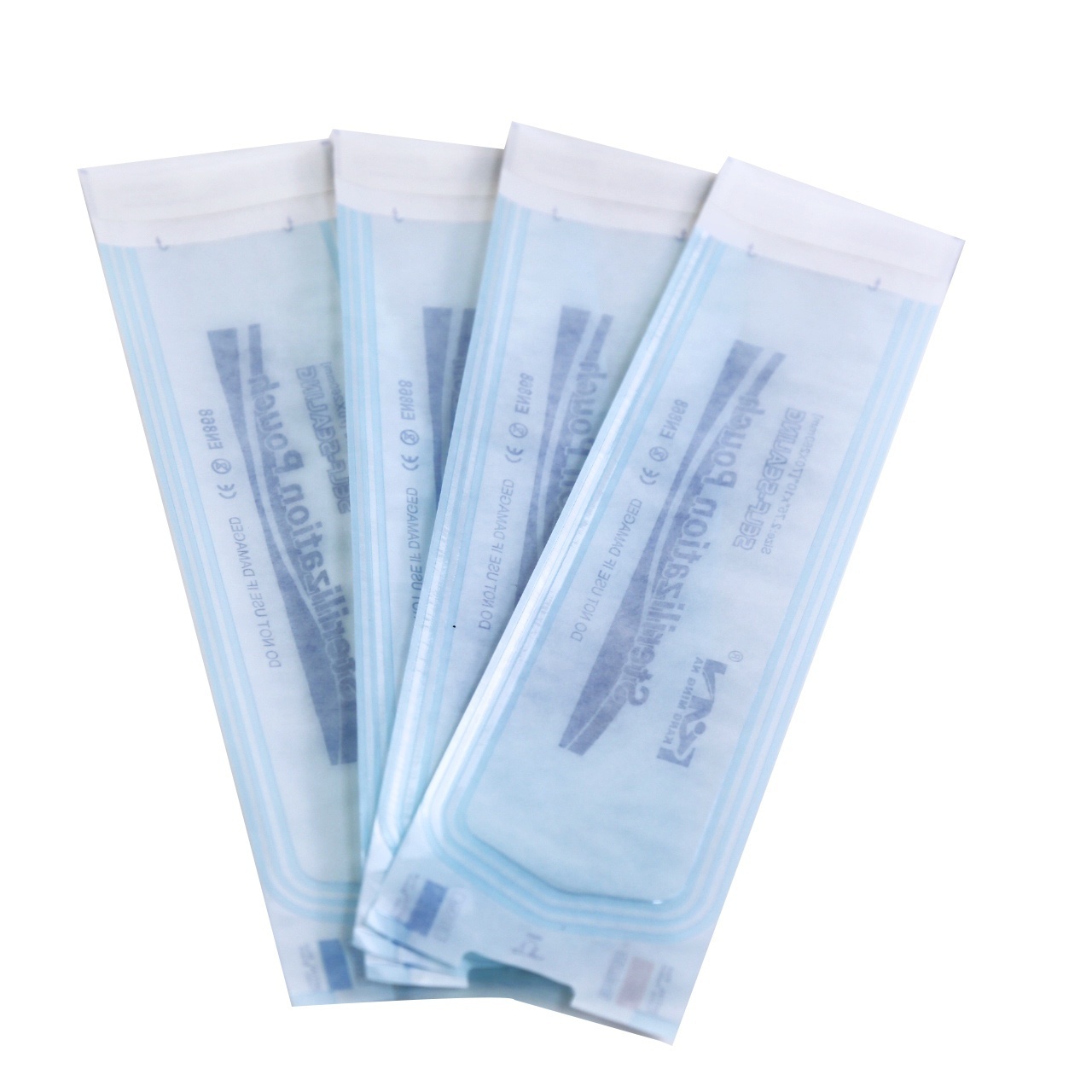 Medical Consumables disposable self seal sterilization pouch for dental packing