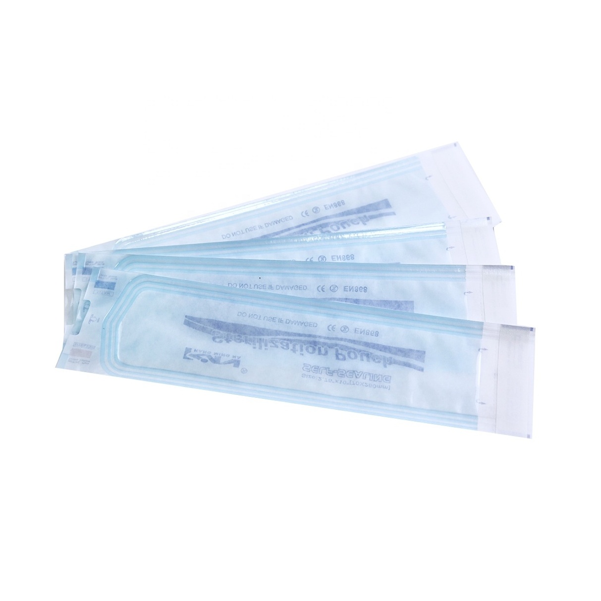 Medical Consumables disposable self seal sterilization pouch for dental packing