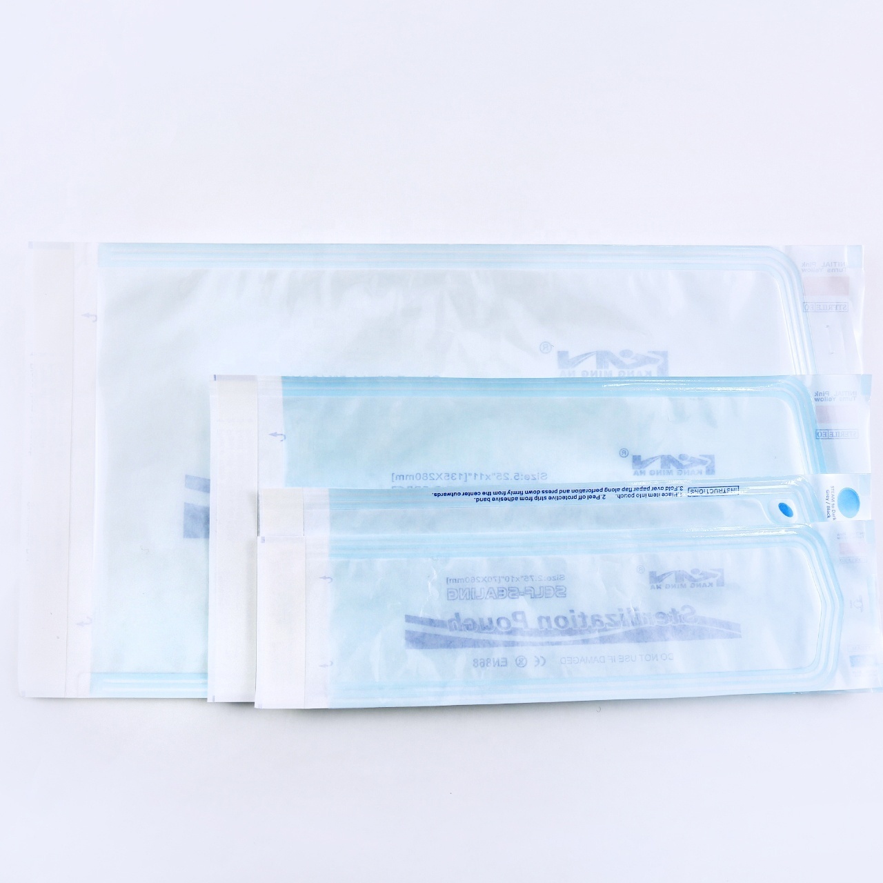 Self Sealing Sterilization Pouch  Sterile Pouch sterilizer for Medical Packaging