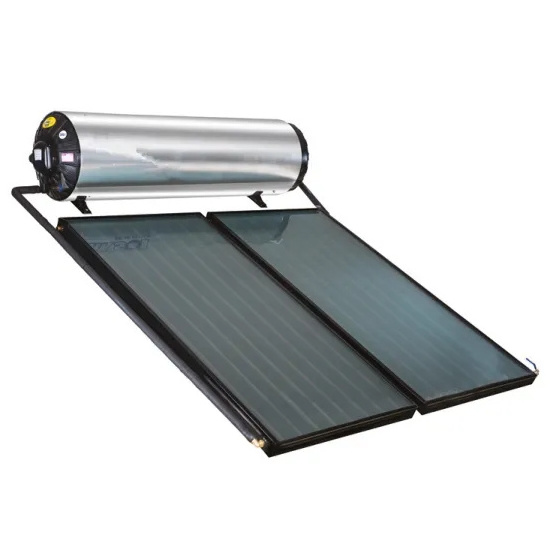 100 liters integrated pressurized flat plate calentador solar agua water heater for camping